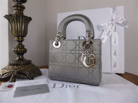 lady dior mini silver